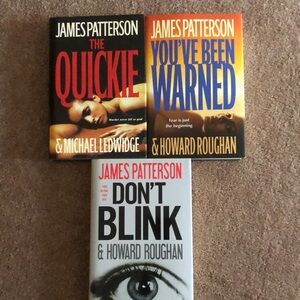 James Patterson & Howard Roughan hardcover books
